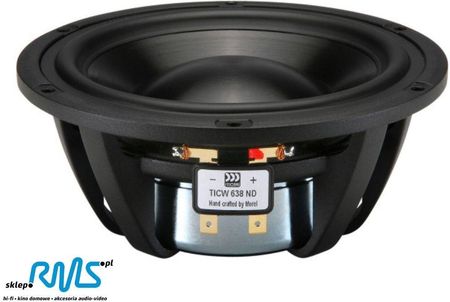 Morel TiCW 638Nd (TiCW638 Nd) 6" Przetwornik niskotonowy (głośnikowy), 8 Ohm, 150W - 1szt