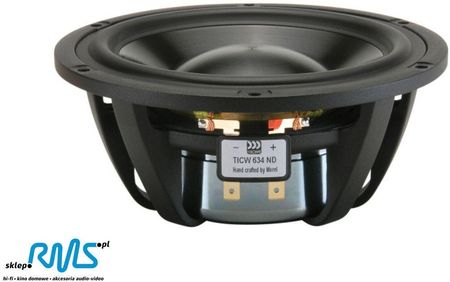 Morel TiCW 634Nd (TiCW634 Nd) 6" Przetwornik niskotonowy (głośnikowy), 4 Ohm, 150W - 1szt