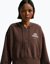 Zdjęcie Bluza damska Nike Phoenix Full-Zip Hoodie light chocolate - Góra Kalwaria