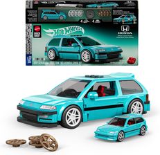 Zdjęcie Mattel Brick Shop Klocki Hot Wheels Speed Series ’90 Honda Civic Ef JHF62 - Lipsko