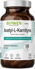 Zdjęcie Acetyl-L-Karnityna Biowen – 100 kapsułek - Zabrze