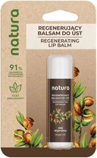 Zdjęcie Natura Olej Arganowy Regenerujący Balsam Do Ust 4,8g - Biały Bór