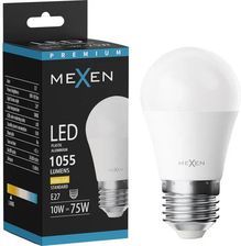 Zdjęcie Mexen Żarówka LED G45 10W E27 Ciepła 3000K 1055lm L101-E27-1030-01 - Sochaczew