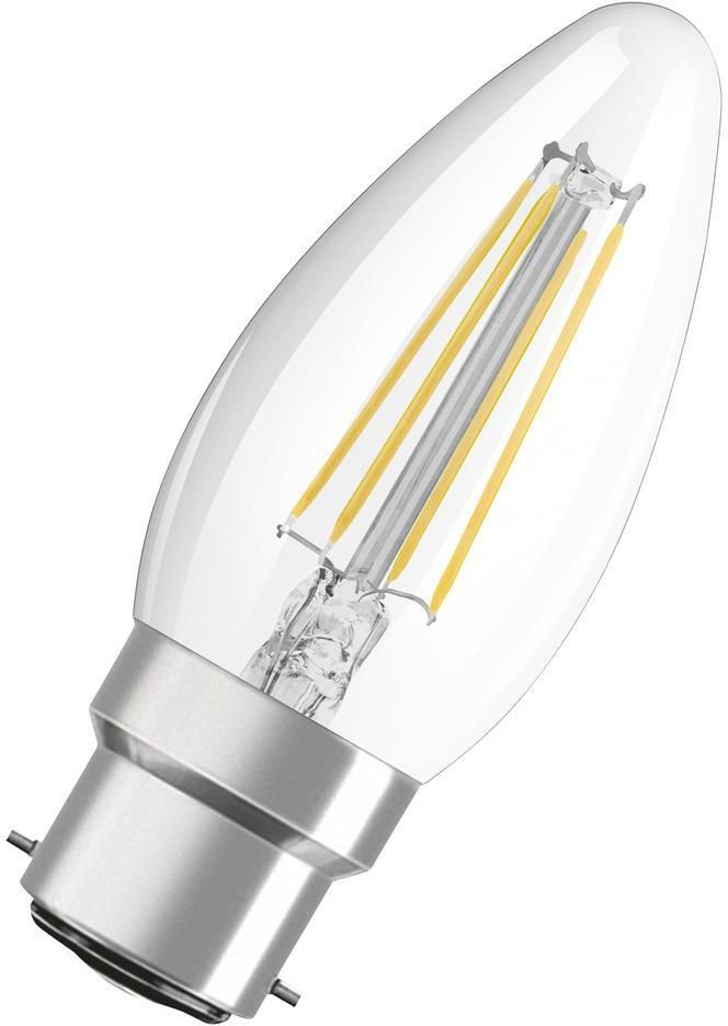 Ledvance Żarówka LED B35 B22d 4W 470lm 2700K Ciepła Biała Filament ...