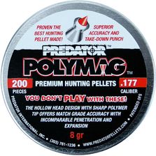 Zdjęcie Predator Śrut Do Wiatrówek Polymag 0,52 Grama Kal. 4,5mm 200szt. Szare - Mikstat