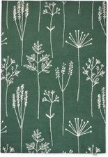 Zdjęcie Zielony Dywan z Beżowym Roślinnym Wzorem - STIPA FOREST - Łódź