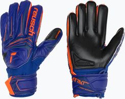 Zdjęcie Reusch Rękawice Bramkarskie Dziecięce Attrakt Infinity Finger Support Junior Sharp Blue/Shocking Orange/Black - Piastów