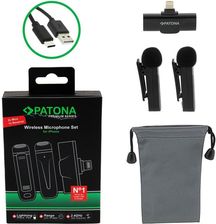 Przypinane mikrofony krawatowe PATONA Premium do Apple iPhone i iPad