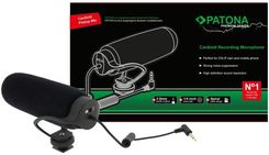 Mikrofon PATONA Premium przypinany do aparatu DSLR lub smartfona