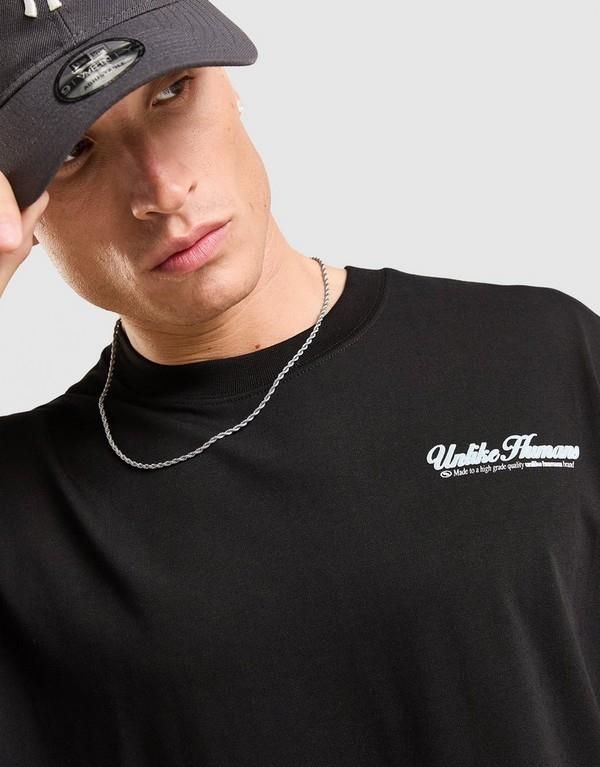 Unlike Humans Top UNLIKE HUMANS T-SHIRT BOARDER TEE BLK-BLK - Ceny i opinie - Ceneo.pl