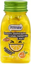 Zdjęcie Dosfarm Drażetki odświeżające mandarynka i mięta 45 g - Baborów