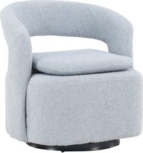 Zdjęcie Venture Design Fotel Laurel Jasnoniebieski Boucle - Jaworzno
