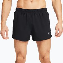 Zdjęcie Nike Spodenki Do Biegania Męskie Fast Dri-Fit Brief Lined 3" Black/Black - Brwinów