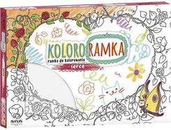 Zdjęcie Serce Kolorowanka Ramka Do Zawieszenia - Drobin