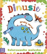 Zdjęcie Dinusie Kolorowanka Malucha Z Grubym Obrysem - Drobin