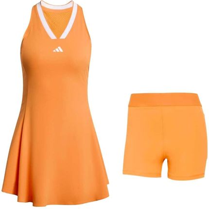 Sukienka damska adidas  Tennis Climacool Dress Pro Pure Orange M