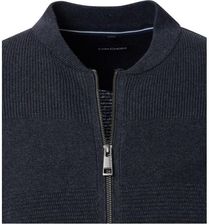 Zdjęcie Sweter kardigan ze stójką CASA MODA rozpinany granatowy - Pilawa