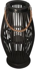 Zdjęcie Lampion Deko Rattanowy 70 cm Czarny - Orneta
