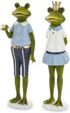 Zdjęcie Żaba figurka zielona biało-niebieski strój (Kod: 5902663647835) - Serock