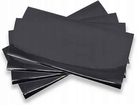 PŁYTKI SAMOPRZYLEPNE PANEL PCV CZARNY POŁYSK 60x30 cm KOD 615402028950