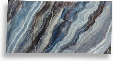Płytki samoprzylepne panel niebiesko brązowy marmur smugi 60x30 cm kod 615402147675