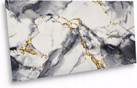 Płytki samoprzylepne panel PCV szaro złoty marmur smugi 60x30 cm