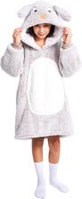 Zdjęcie Cozy Noxxiez Bluza Koc Oversize Dla Dziecka Królik Ch321 - Jordanów