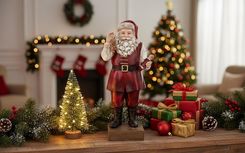 Zdjęcie Mikołaj z pozytywką Art-Pol 33 CM - Skała