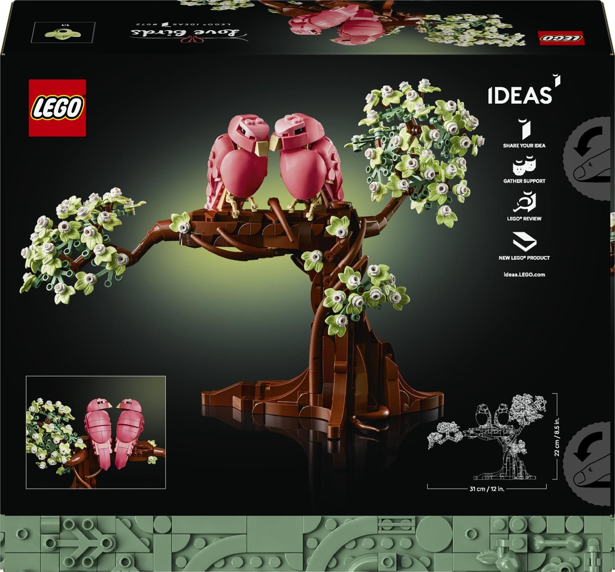 LEGO Ideas 21365 Papużki nierozłączki - Ceny i opinie - Ceneo.pl
