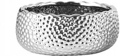 Zdjęcie Grajlandia Doniczka Ceramiczna Osłonka Donica Srebrna 25cm - Malbork