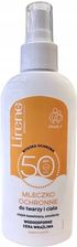 Zdjęcie Lirene Mleczko Ochronne Do Twarzy I Ciała Spf 50 Wanila 150Ml - Łaskarzew