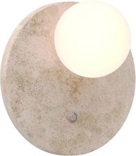 Zdjęcie MAXLIGHT LANDO Kinkiet ścienny beżowy okrągły 1-punkt G9 (W0426) - Lipno