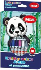 Zdjęcie Kredki Pastelowe Jumbo 18 Kolorów - Ząbki