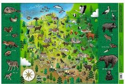 Zdjęcie Demart Mapa Polski Zwierzątka. Mappuzzle Junior. Podkłna Biurkoadka - Dobrzyń nad Wisłą