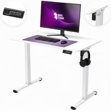 Zdjęcie Spacetronik Elektryczne biurko Moris SPE-O111WW 100×60 cm - Prusice