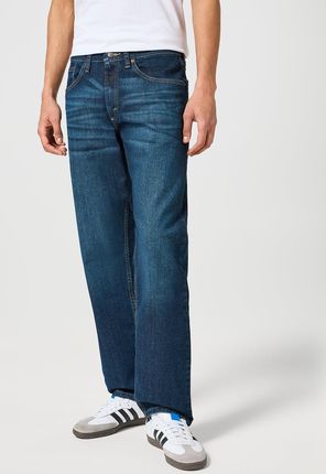 MESKIE SPODNIE WRANGLER RELAXED FIT BLACKENED INDIGO 112352957