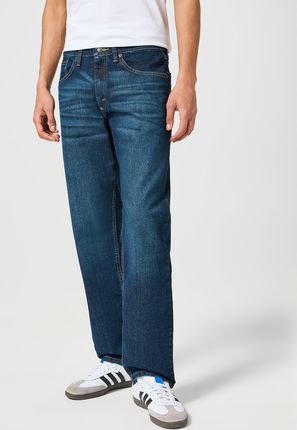 MESKIE SPODNIE WRANGLER RELAXED FIT BLACKENED INDIGO 112352957