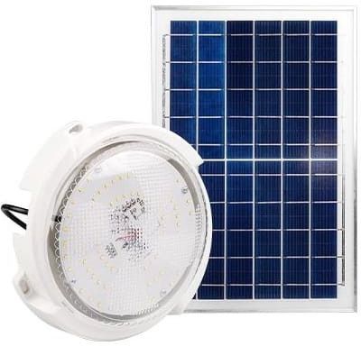 LVT Plafon LED 120W IP65 5000K z czujnikiem zmierzchu z pilotem (4159)