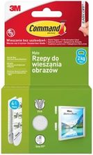 Zdjęcie Rzep do wieszania obrazów, samoprzylepny, 4 szt., Command - Brok