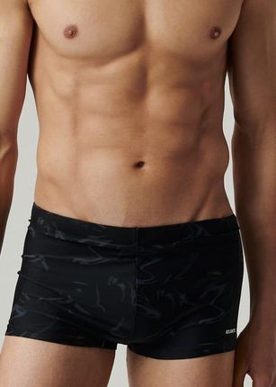 SZORTY KĄPIELOWE ATLANTIC KMS-319 WL25 CZA/GRF (kolor czarny - grafit, rozmiar XXL)