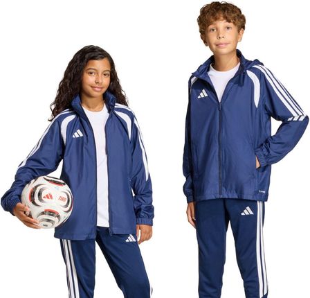 Kurtka dla dzieci adidas Tiro 26 League granatowa JY9725