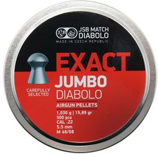 Zdjęcie Jsb Śrut Exact Jumbo Kal. 5.51 Op. 500szt. Szare - Sierpc