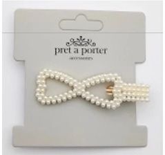 Zdjęcie Cat & Cat Cat & Cat Cat & Spinka Ecru Kokardka Perła - Kłecko