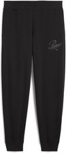Zdjęcie Damskie spodnie dresowe ESS SCRIPT Comfort PUMA Black - Łęknica