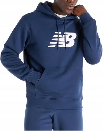 Bluza na co dzień męska NEW BALANCE ciepła z kapturem
