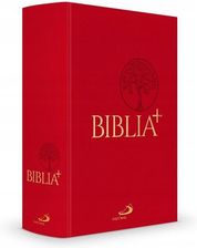 Zdjęcie Biblia Plus czerwone płótno Pismo Święte czytane metodą skrutacji - Kłecko