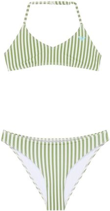 Strój kąpielowy dwuczęściowy dla Dziewczynki BICO ACTIVE Zielony