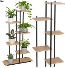 Zdjęcie Kwietnik Metalowy Stojący Iker Vanilla Craft 6 Poziomów - Lesko