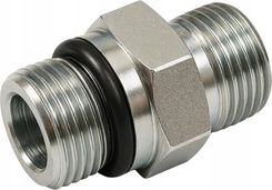 Zdjęcie JCB Złączka Adapter Hydrauliczny 3/8 BSP x 3/4 UNF Oryginał 1620/2053 - Rypin