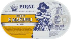 Zdjęcie Pirat Filety z makreli w oleju 160 g - Biała Podlaska